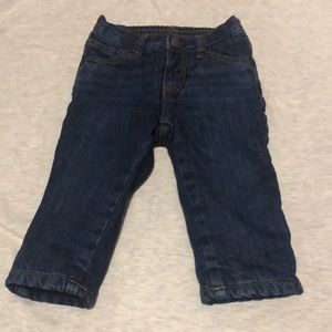 Old Navy Fleece Lined Infant Jeans | 12-18M | EEUC